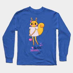 fashion squirrel Long Sleeve T-Shirt